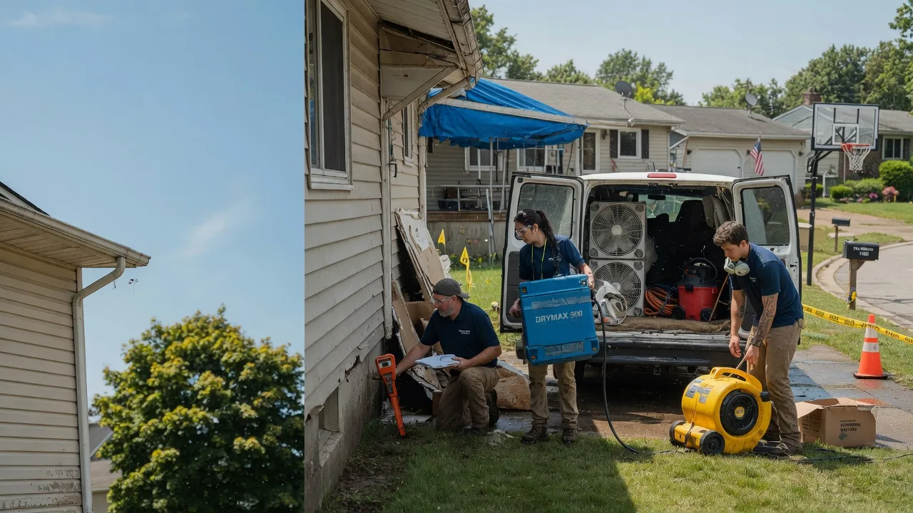 Ceiling Leak Cleanup in Smicksburg, PA near me